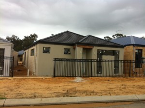Purcell's Earthmoving Perth provides site prep for narrow and small lots.